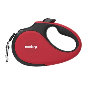 Reedog Senza Premium Automatik Rollleine S 15kg / 5m Band / rot