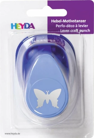 HEYDA Ozdobná děrovačka velikost M - motýlek 2,2 cm HEYDA Ozdobná děrovačka velikost M - motýlek 2,2 cm