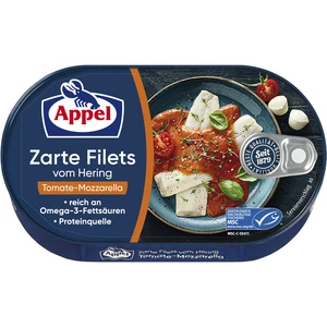 APPEL Filety ze sleďů v rajčatovo-mozzarellové omáčce 200 g