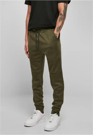 Side Zipper Tech Fleece Jogger Olive