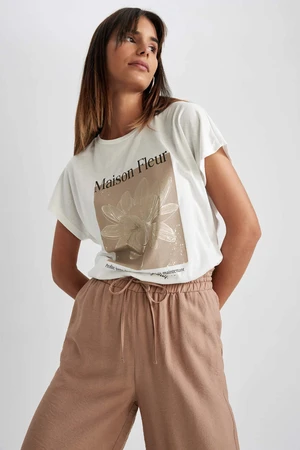 T-shirt da donna  DEFACTO