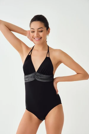 Dagi Black Halterneck Swimwear