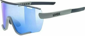 UVEX Sportstyle 236 Set Rhino Deep Space Mat/Blue Mirrored Okulary rowerowe