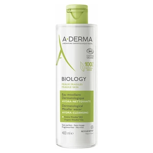 A-DERMA Biology Dermatologická micelárna voda hydratačno-čistiaca 400 ml
