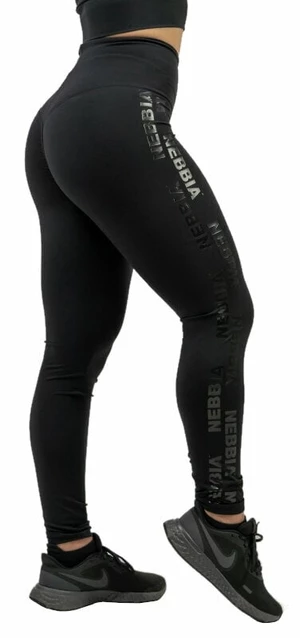 Nebbia Classic High Waist Leggings INTENSE Iconic Black S Pantalon de fitness