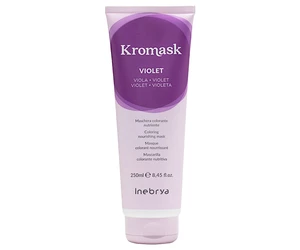 Barvicí vyživující maska Inebrya Kromask Violet - 250 ml, fialová + dárek zdarma
