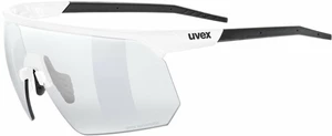 UVEX Pace One V White Matt/Variomatic Litemirror Silver Cyklistické brýle