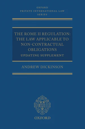 The Rome II Regulation