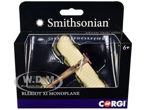 Bleriot XI Monoplane with Pilot Figure "Smithsonian" Series Diecast Model by Corgi