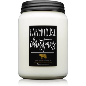 Milkhouse Candle Co. Farmhouse Christmas vonná sviečka Mason Jar 737 g