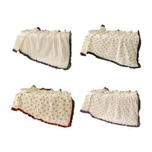 Cosy Infant Toddlers Blanket Cotton Ruffle Designed Baby Swaddles Wrap Cloth