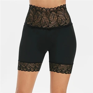 Women Sexy Lace Safety Short Pants Underwear Women Skirt Shorts Tight Slim Safety Short Pants Summer