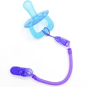2/4/6PCS Pacifier Bracket Making The Baby Prefer Dummy Pacifier Clip Attracting The Babys Attention Cartoon Pacifier Clip Chain