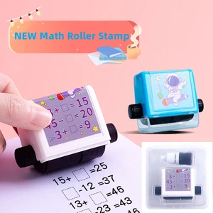 Student Math Question Roller Addition And Subtraction Scroll Seal Primary School Children Practice Roll Seal Studying Supplies