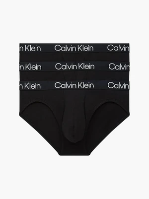 3PACK men's briefs Calvin Klein black