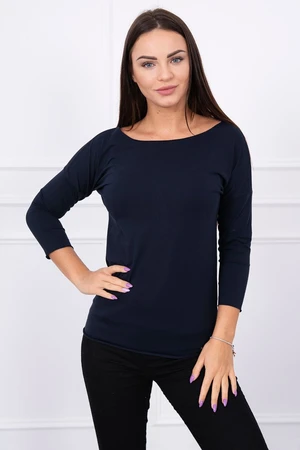 Blouse Casual dark blue