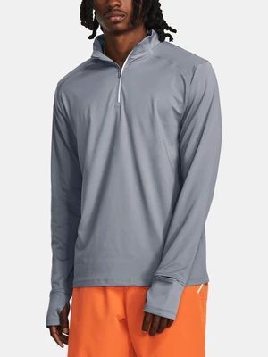 Under Armour T-Shirt QUALIFIER RUN 1/4 ZIP-GRY - Men