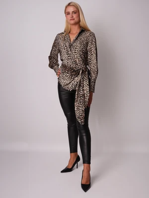 AX Paris Woman's Shirt TA566 Stone