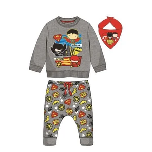 TRACKSUIT COTTON BRUSHED 3 PIECES JUSTICE LEAGUE