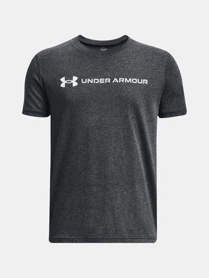 Under Armour T-Shirt UA B LOGO WORDMARK SS-BLK - Boys