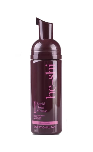 he-shi Rapid 1 Hour Mousse samoopalovací pěna 150 ml