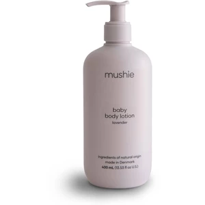 Mushie Organic Baby hydratační tělové mléko pro děti od narození Lavender 400 ml