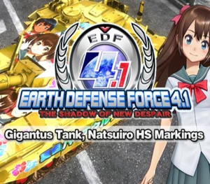 EARTH DEFENSE FORCE 4.1 - Gigantus Tank, Natsuiro HS Markings DLC Steam CD Key