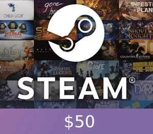 Steam Gift Card $50 Global Activation Code