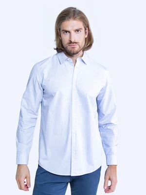Big Star Man's Shirt Shirt 141793 Cream-101