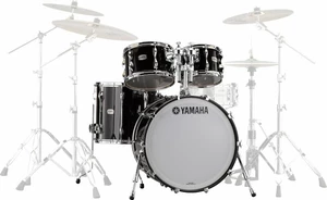 Yamaha Recording Custom Jazz Solid Black Conjunto de batería acústica