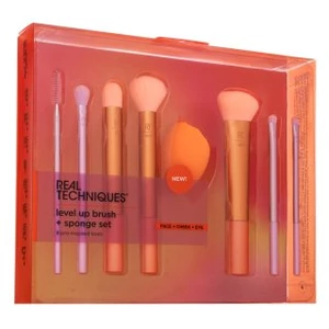 Real Techniques Level Up Brush + Sponge Kit zestaw pędzli