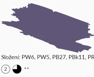 Olejová barva Umton 20ml – 0077 Paynova šeď světlá