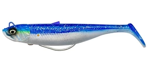 Savage gear gumová nástraha minnow weedless blue pearl silver - 12 cm 28 g