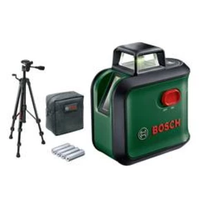 Bosch Home and Garden AdvancedLevel 360 S křížový laser vč. stativu, vč. tašky dosah (max.): 12 m