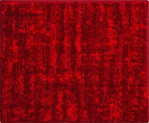 LineaDue Koupelnová předložka SAVIO rubínová Rozměr: 50x60 cm