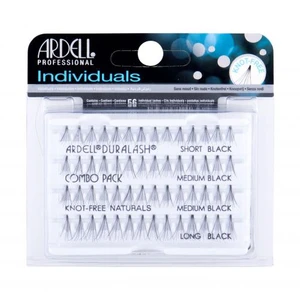 Ardell Individuals Duralash Knot-Free Naturals Combo Pack 56 ks umelé mihalnice pre ženy Black