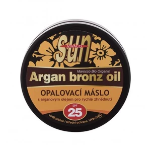 Vivaco Sun Argan Bronz Oil Suntan Butter SPF25 200 ml opalovací přípravek na tělo unisex