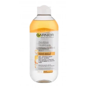 Garnier Skin Naturals Two-Phase Micellar Water All In One 400 ml micelární voda pro ženy na suchou pleť; na citlivou a podrážděnou pleť