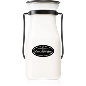 Milkhouse Candle Co. Creamery Oatmeal, Milk & Honey vonná sviečka Milkbottle 226 g