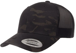 Kšiltovka FlexFit® Classics® Multicam® Retro Trucker – Multicam® Black (Barva: Multicam® Black)