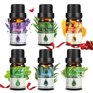6PCS/Set Beauty Health Body Essential Oil Skin Care Massage Pure Natural Organic Plant Essential Moisturizing Essential