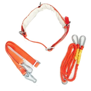 W-Y Type Orange Aerial Work Rope Full Body Climbing Rope Belt Security Outdoor Mountaineering Belts Protection Accessori