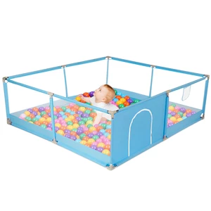 1.8x2m Baby Playpen Interactive Safety Gate Children Play Yards Tent Basketball Ocean Court