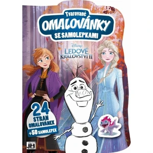 Jiri Models Tvarované omalovánky Ledové království II