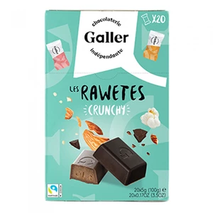 Pralinen Set Galler „Les Rawetes – Crunchy“,  20 Stk. (100 g)