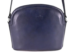 Dámská kožená kabelka crossbody Arteddy - tmavě modrá