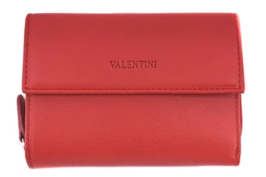 Dámská kožená peněženka Valentini - červená