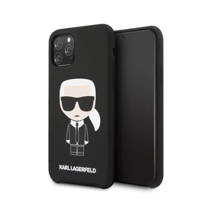 Tok Karl Lagerfeld Ikonik Silicon Case for Apple iPhone 11 Pro, Black