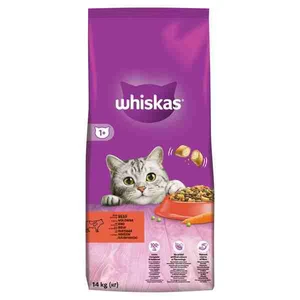 WHISKAS Granule WHI s hovädzím mäsom