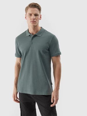 Pánské polo tričko regular - khaki